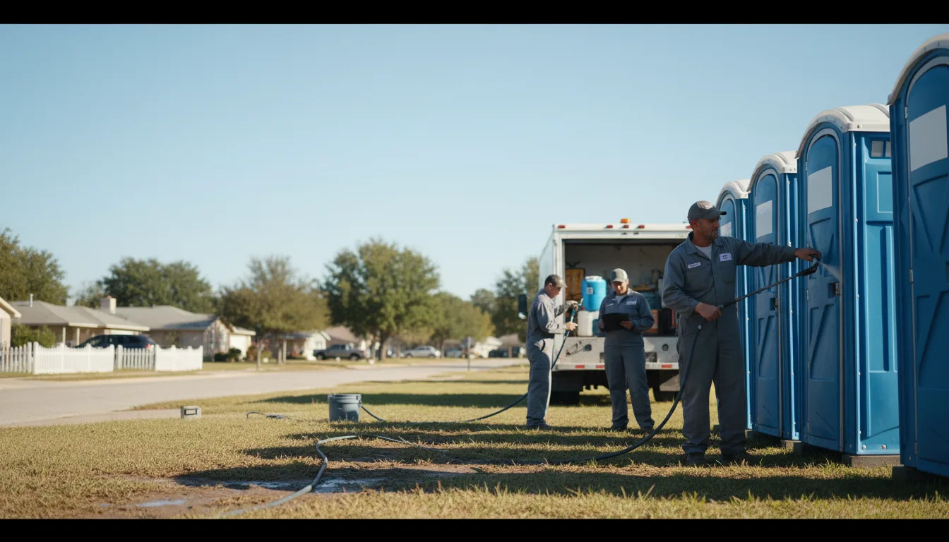 Long-Term Portable Toilet Rental in Bayou La Batre, AL near me